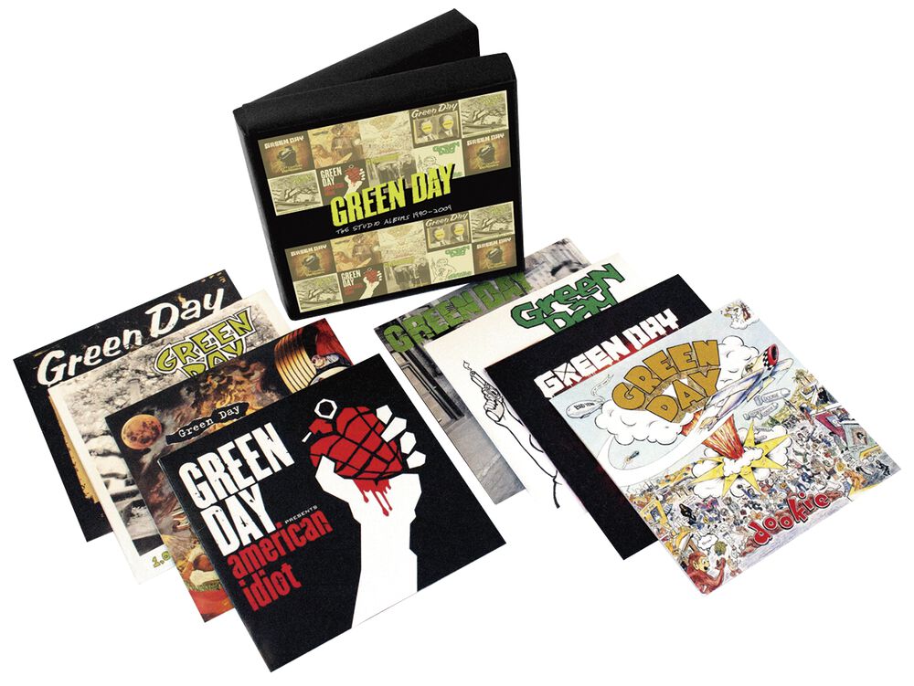 Band Merch Alben Studio albums 1990-2009 | Green Day CD