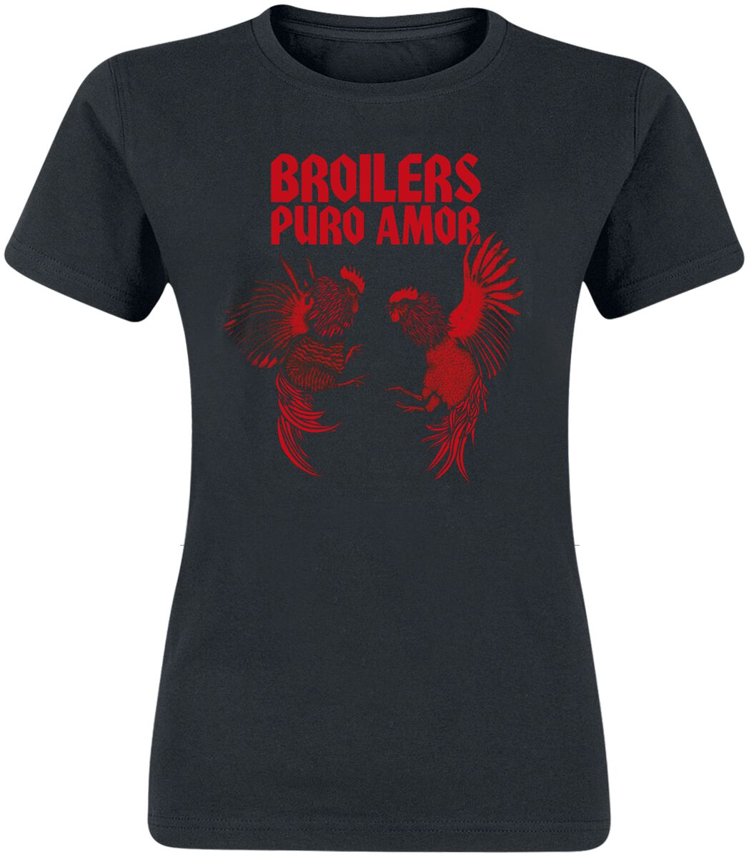 Image of Broilers Puro Amor Girl-Shirt schwarz