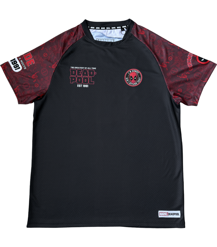 Deadpool Disney Jersey - 91 - Football Shirt - for Men - multicolour