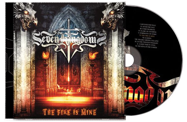 Image of Seven Kingdoms The fire is mine CD Standard