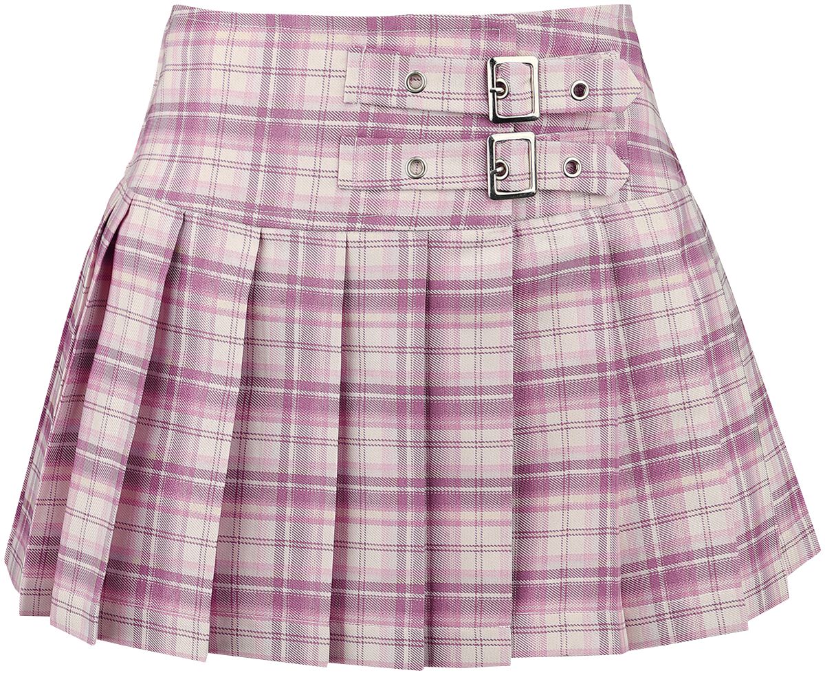 Banned Alternative Kurzer Rock - Darkdoll Mini Skirt - XS bis XL - für Damen - Größe XS - multicolor