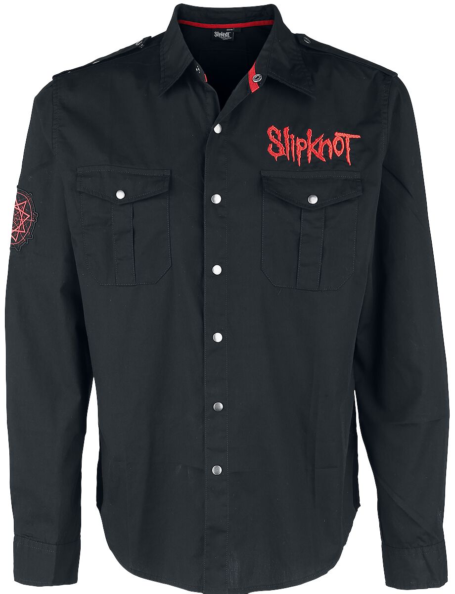 Slipknot Langarmhemd - EMP Signature Collection - M bis 3XL - für Männer - Größe XXL - schwarz  - EMP exklusives Merchandise!