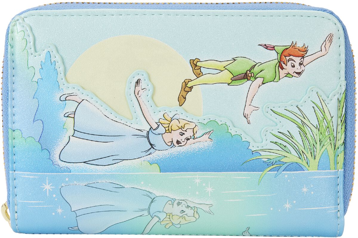 Peter Pan - Disney Geldbörse - Loungefly - You Can Fly (Glow in the Dark) - für Damen - multicolor  - Lizenzierter Fanartikel