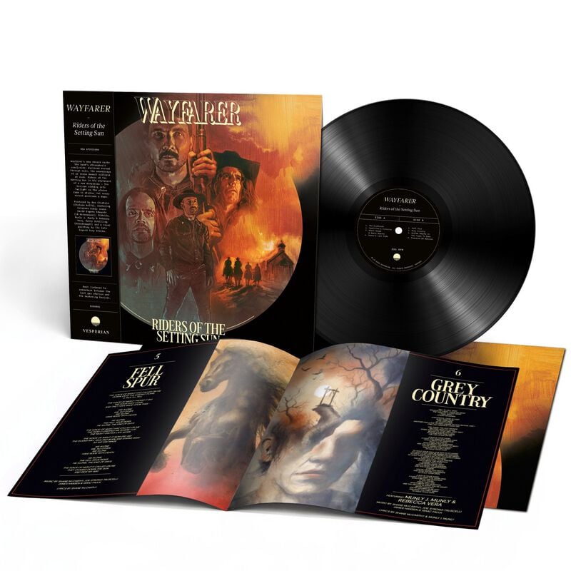 Riders Of The Setting Sun von Wayfarer - LP (Standard)