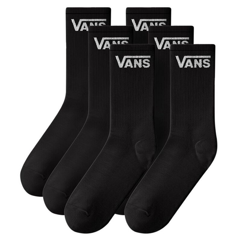 Levně Vans Klasické ponožky (balení 6 ks) Ponožky černá