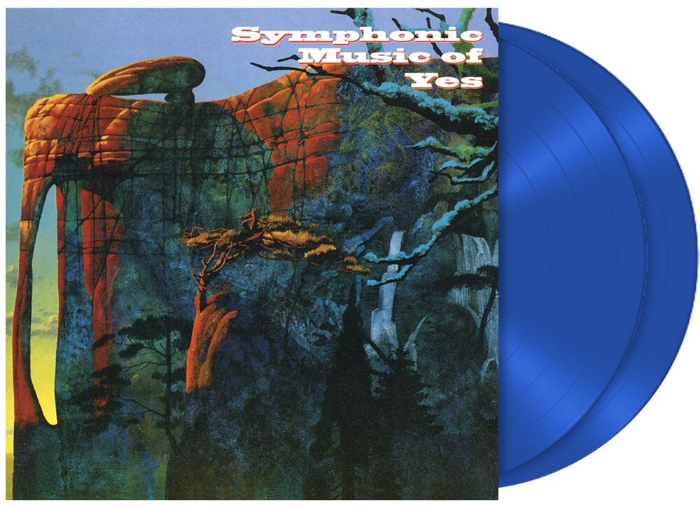 Image of Yes Symphonic music of Yes 2-LP blau