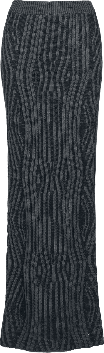 Långkjol Gothic av Killstar - Forest Fable - Thorned Woods Maxi Skirt - Dam - svart