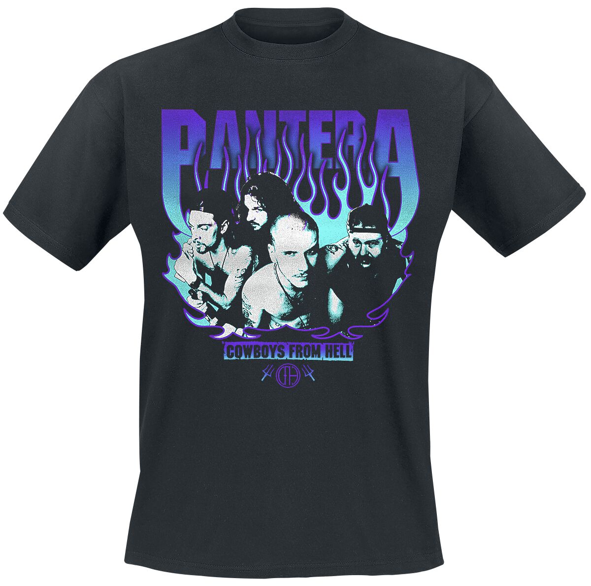 Pantera Cowboys From Hell Flames T Shirt schwarz  - Onlineshop EMP