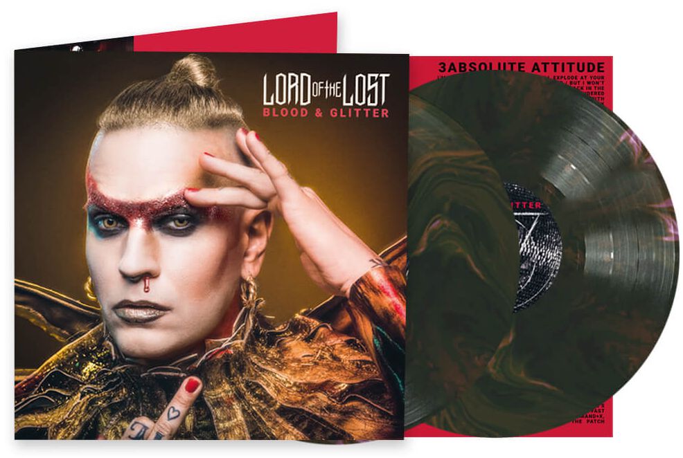Lord Of The Lost Blood & glitter LP farbig