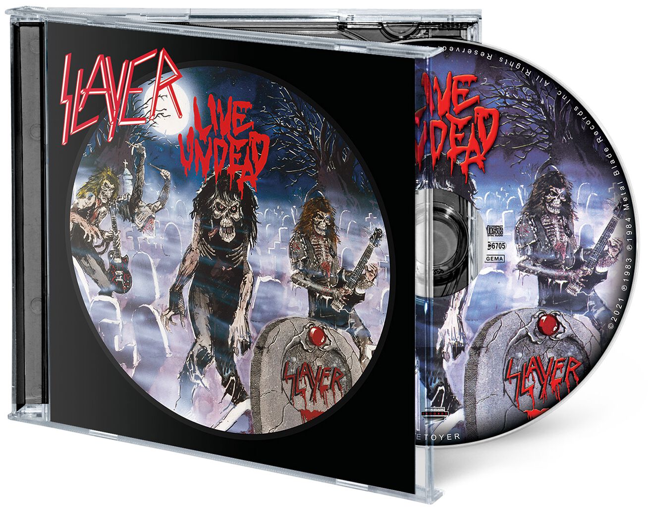 Image of Slayer Live Undead CD Standard