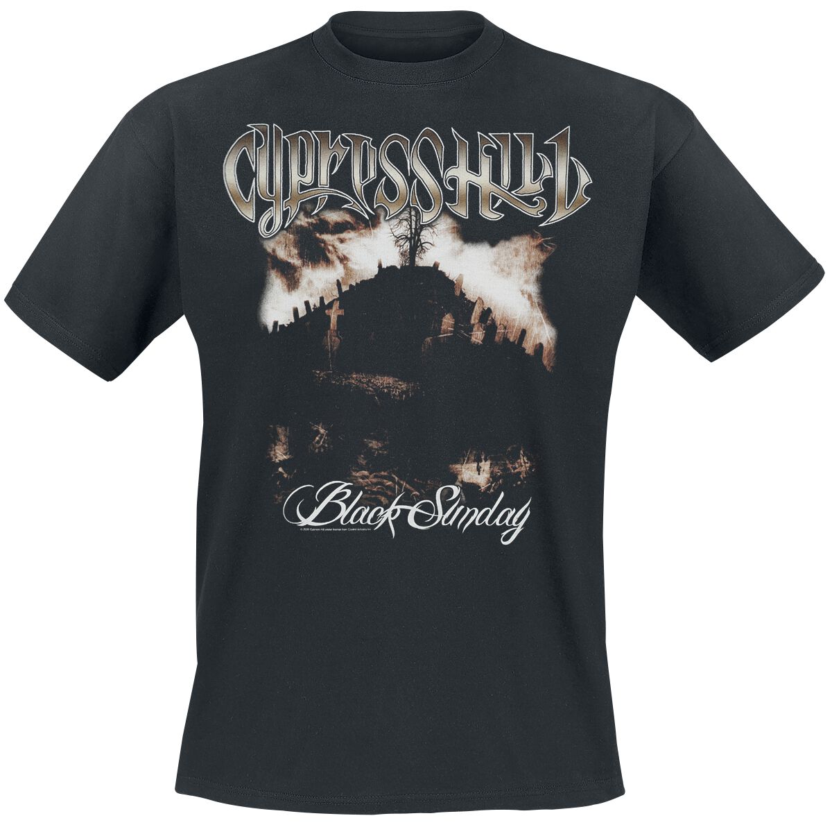 Image of Cypress Hill Black Sunday T-Shirt schwarz