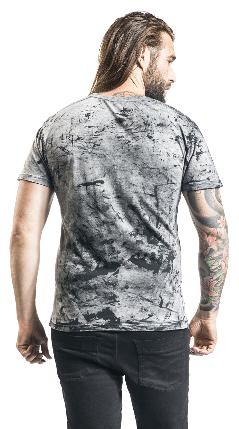 Alchemy England Magistus Skull T-Shirt schwarz