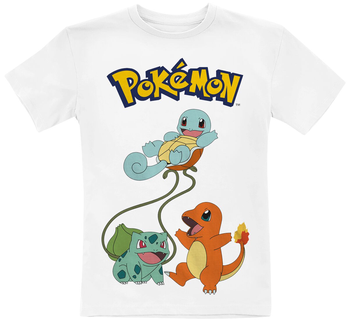 Kids Original Trio T-Shirt weiß von Pokémon