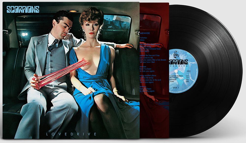 Image of Scorpions Lovedrive LP & CD Standard