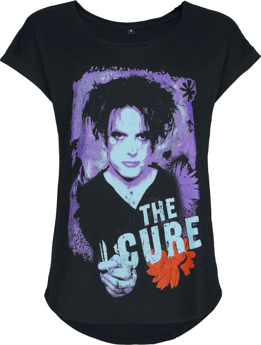 The Cure Photo T-Shirt schwarz in 3XL