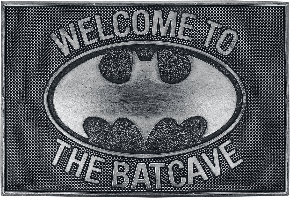Batman - Enter The Batcave - Fußmatte - schwarz| grau