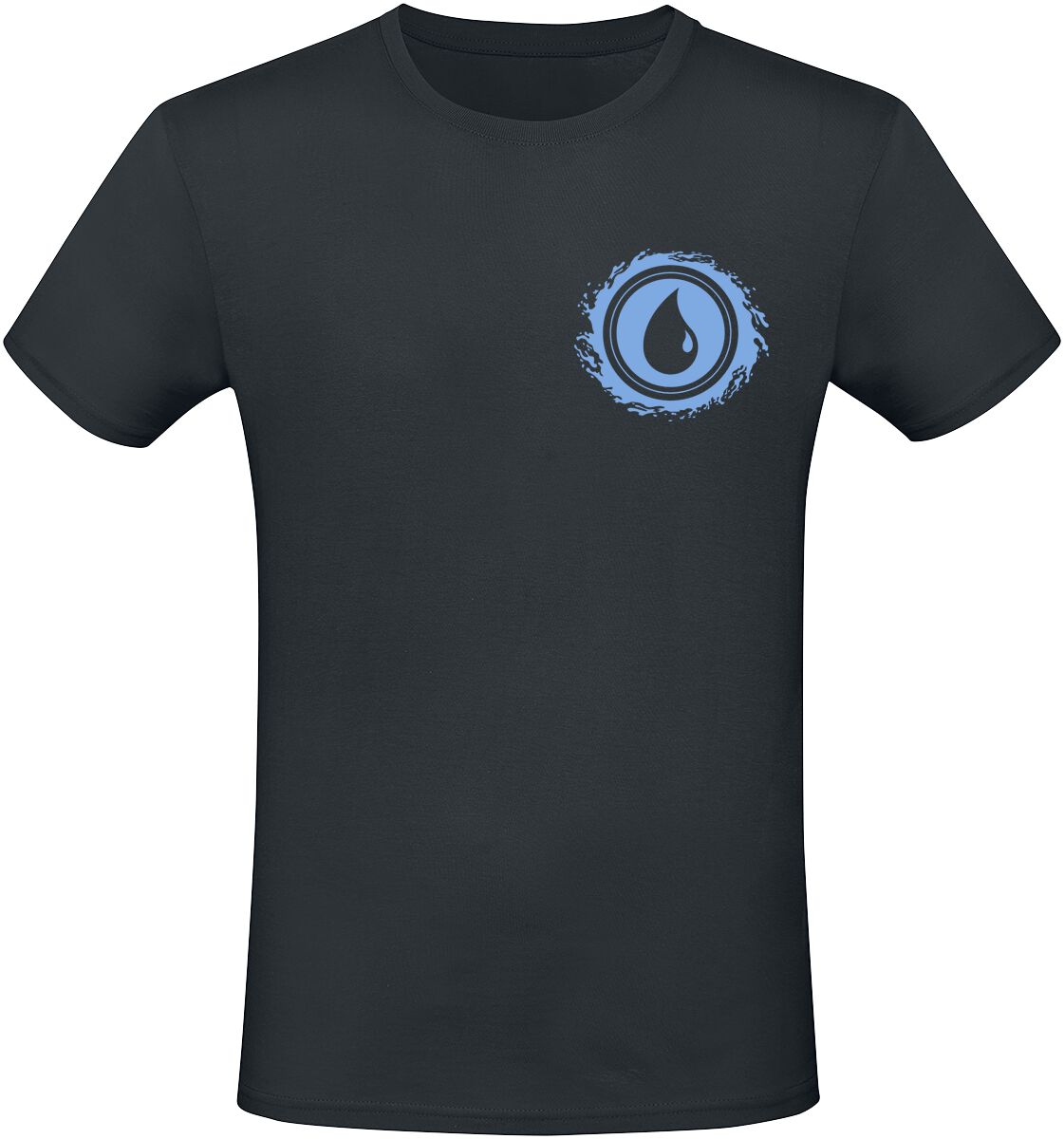 Magic: The Gathering Blue Mana T-Shirt schwarz in S