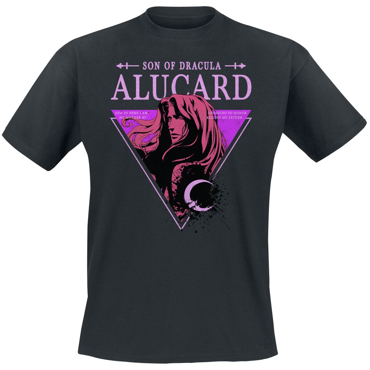 Castlevania Son of Dracula – Alucard T-Shirt schwarz Castlevania Son of Dracula – Alucard T-Shirt schwarz