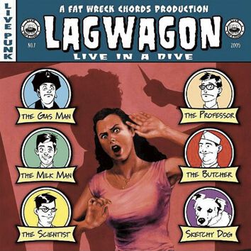Live in a dive Lagwagon CD EMP