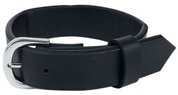 Plain Basic Bracelet, Black Premium by EMP, Kunstlederarmband