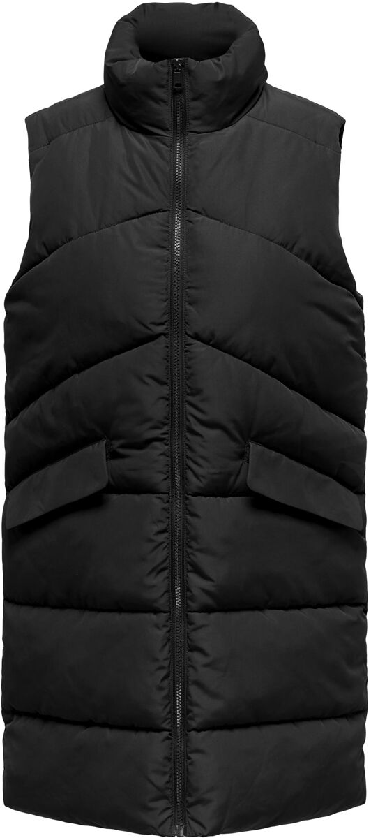 Image of Gilet di Only - Mathilde long waistcoat - XS a L - Donna - nero