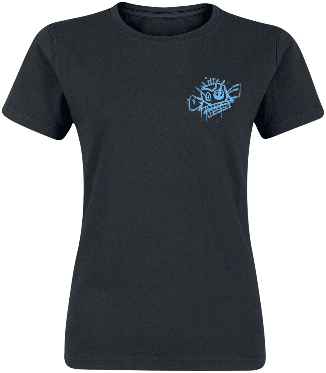 Arcane: League Of Legends - Gaming T-Shirt - Jinx - S bis XL - für Damen - Größe L - schwarz  - EMP exklusives Merchandise!
