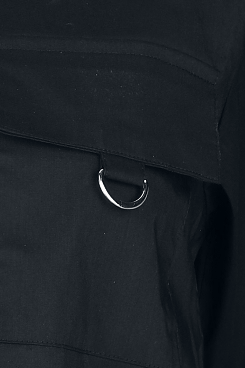 Thumbnail - Gothicana by EMP Vailed in Darkness Bluse schwarz in XL