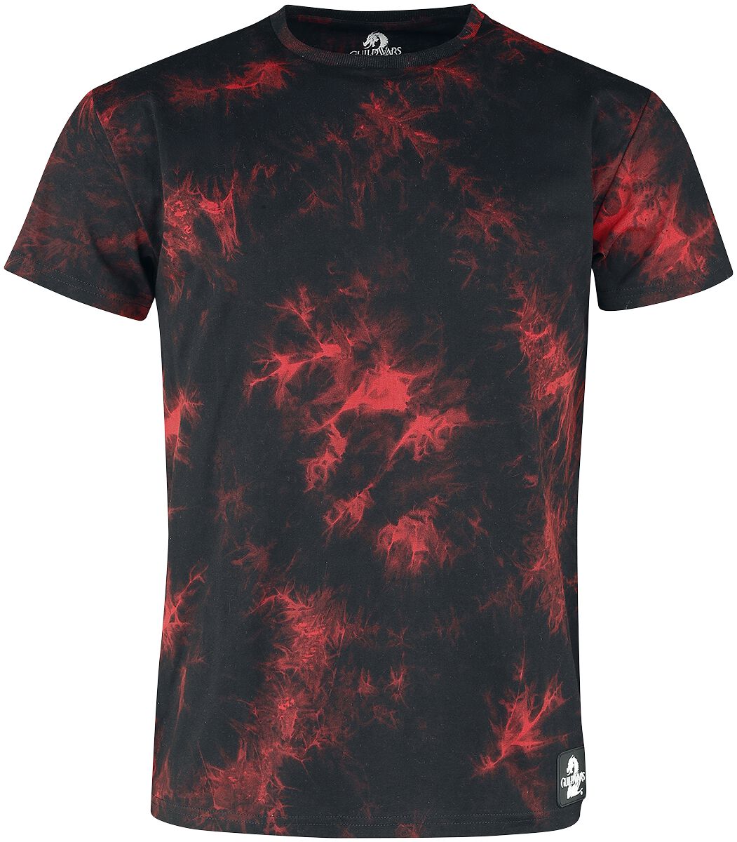 Guild Wars - Gaming T-Shirt - 2 - Dragon - S - für Männer - Größe S - schwarz/rot  - EMP exklusives Merchandise!