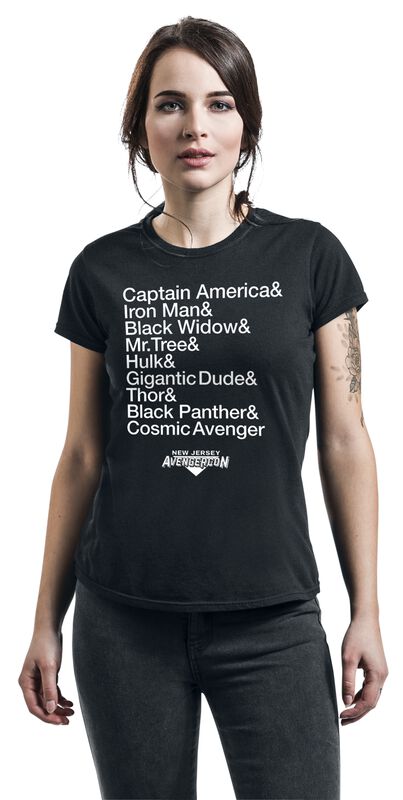 Filme & Serien Bekleidung Names | Ms. Marvel T-Shirt