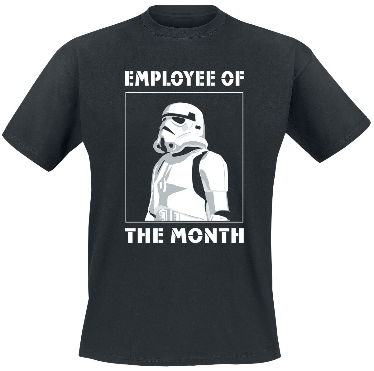 Star Wars T-shirt - Employee Of The Month - S tot XXL - voor Mannen - zwart