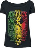 Gradient Frame, Bob Marley, T-Shirt