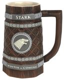 House Stark - Winter Is Coming, Game Of Thrones, Bierkrug