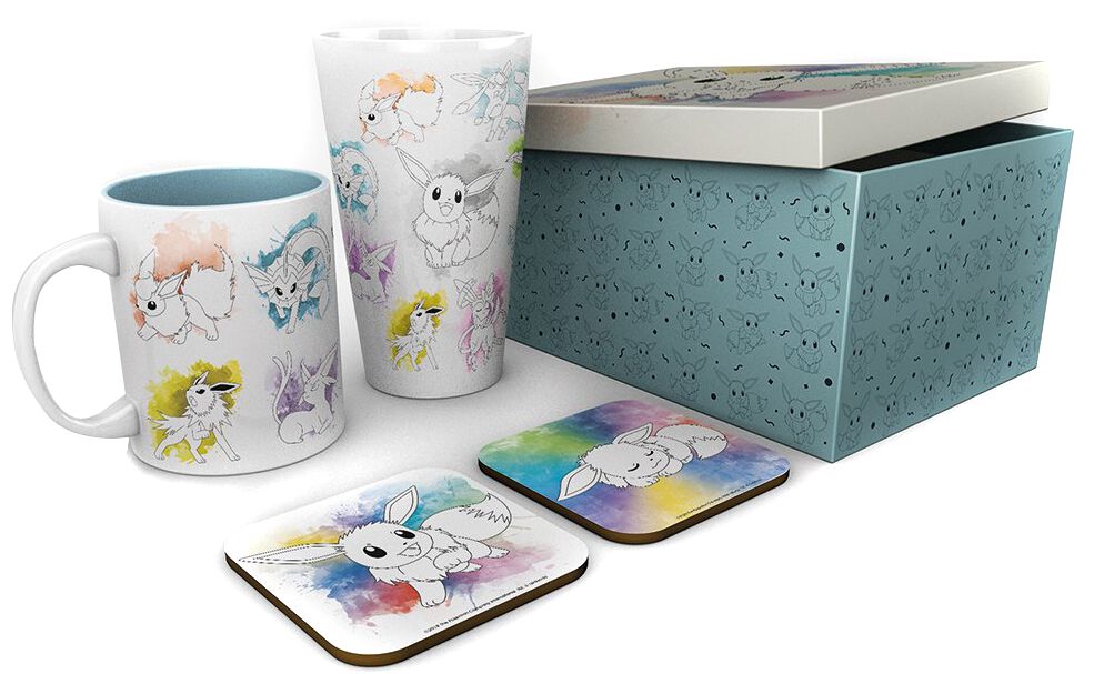 Pokémon Eevee Evolution Gift Box Fan Package multicolour