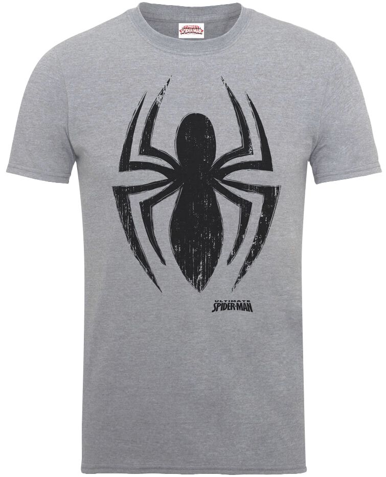 Spider-Man Ultimate Logo T-Shirt grau