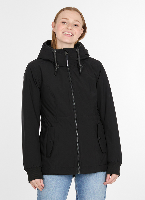 Ragwear  Winter Jacket - Dankka Warm - for Women - black