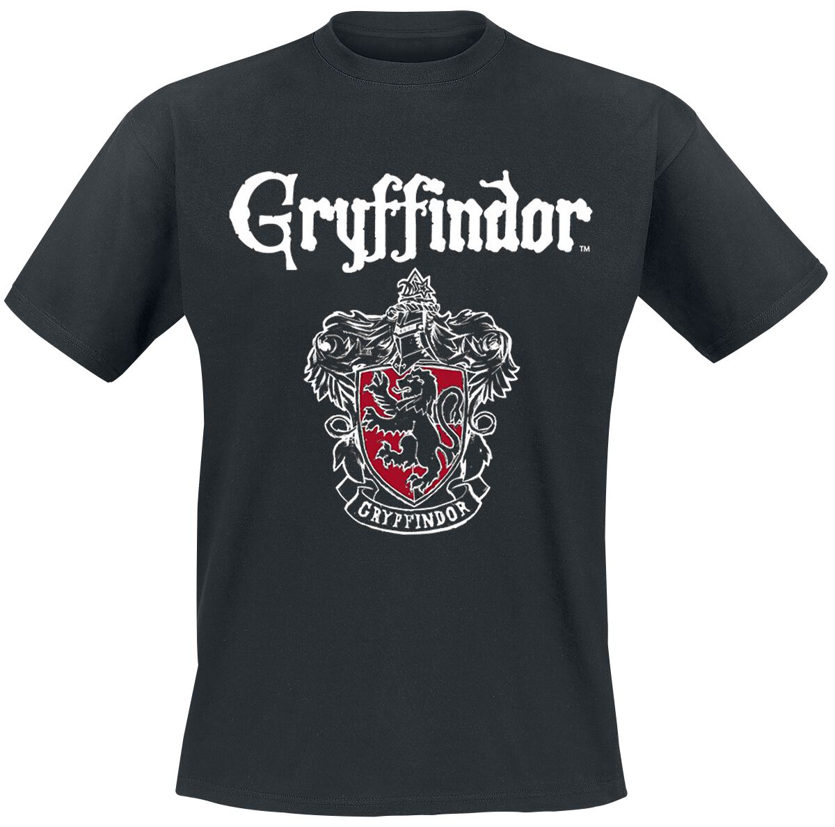 Harry Potter Gryffindor – Wappen T-Shirt schwarz Harry Potter Gryffindor – Wappen T-Shirt schwarz