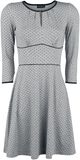 Gray Velvet Dots Dress, Vive Maria, Mittellanges Kleid