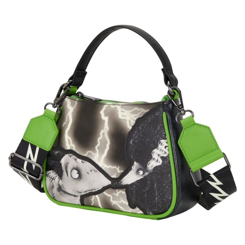 Frankenweenie Disney Handbag - Loungefly - Frankenweenie - black/green/grey
