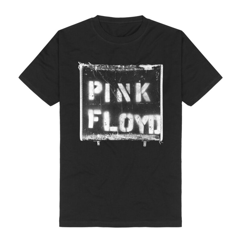 Levně Pink Floyd Spray Stencil Tričko černá