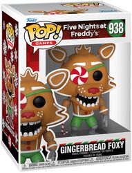 Holiday Gingerbread Foxy Vinyl Figur 938, Five Nights At Freddy's, Funko Pop!