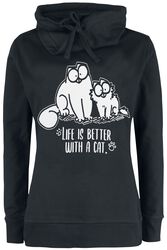 Life Is Better With A Cat., Simon's Cat, Sweatshirt