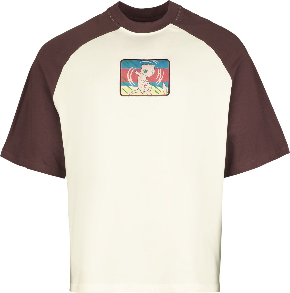 Pokémon Mew Oversize T-Shirt weiß rot in L