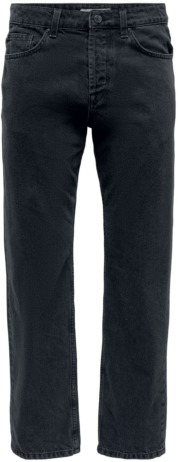 ONLY and SONS ONSEDGE loose black 2961 jeans Jeans black