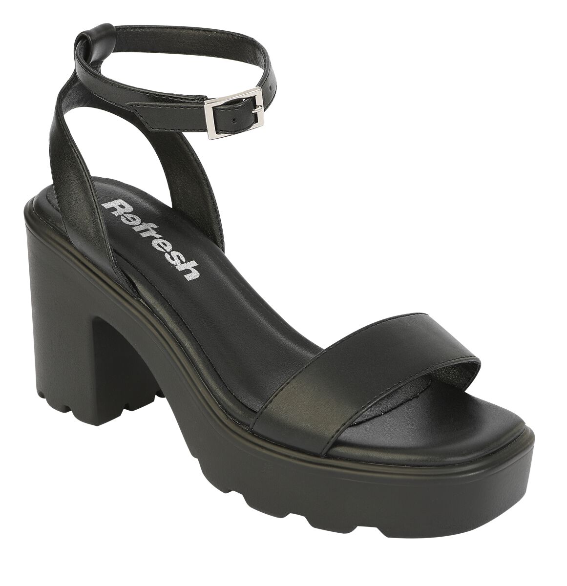 Refresh - Rockabilly High Heel - EU36 bis EU41 - für Damen - Größe EU36 - schwarz