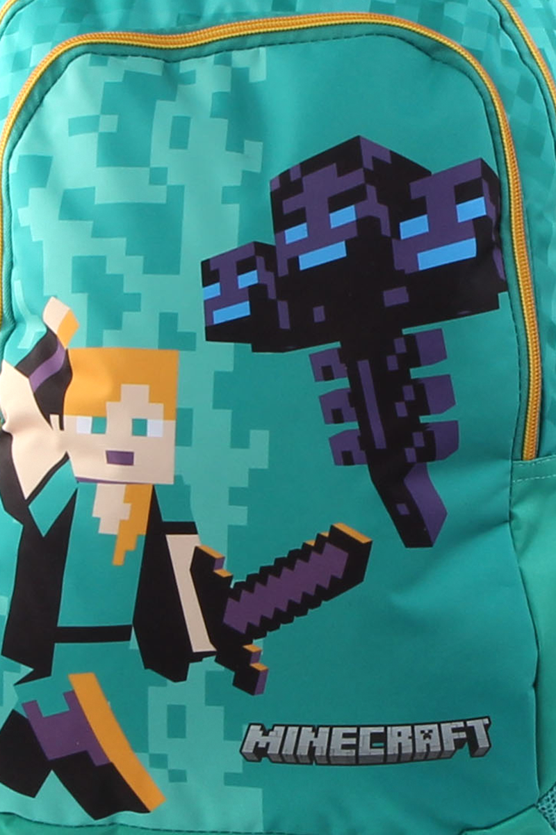 Minecraft Overworld Alex - Backpack Rucksack grün