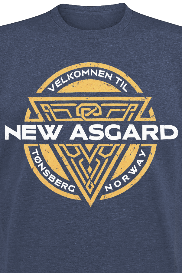 Thor Love And Thunder - New Asgard Hammers T-Shirt blau
