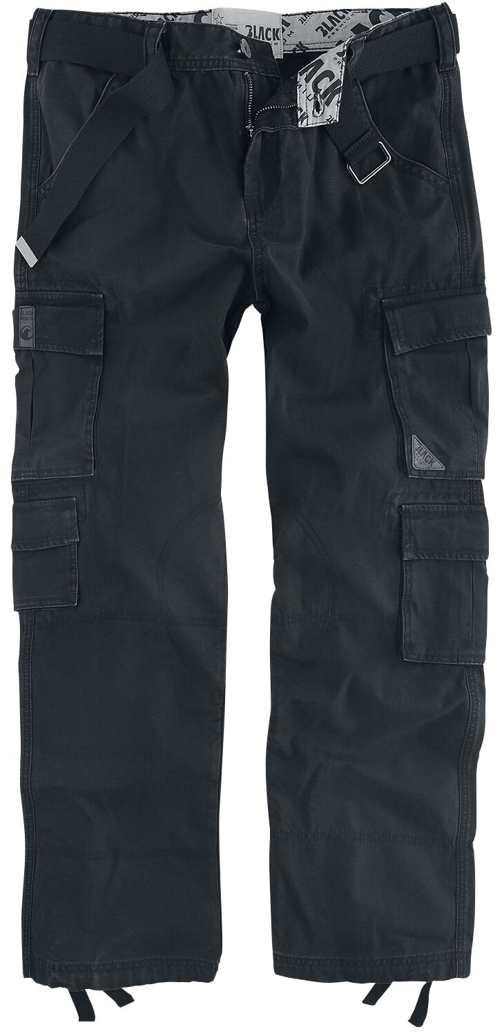 Army Vintage Trousers Cargohose schwarz von Black Premium by EMP