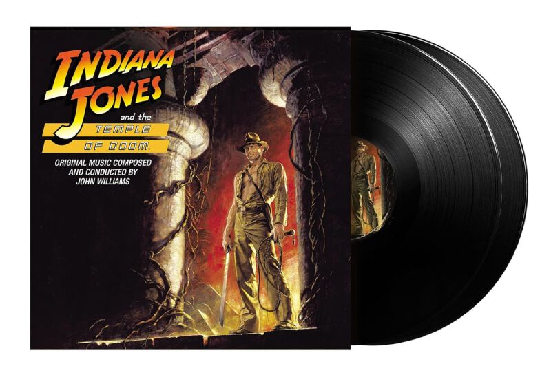 Indiana Jones and the temple of doom von Indiana Jones - 2-LP (Re-Release, Standard)
