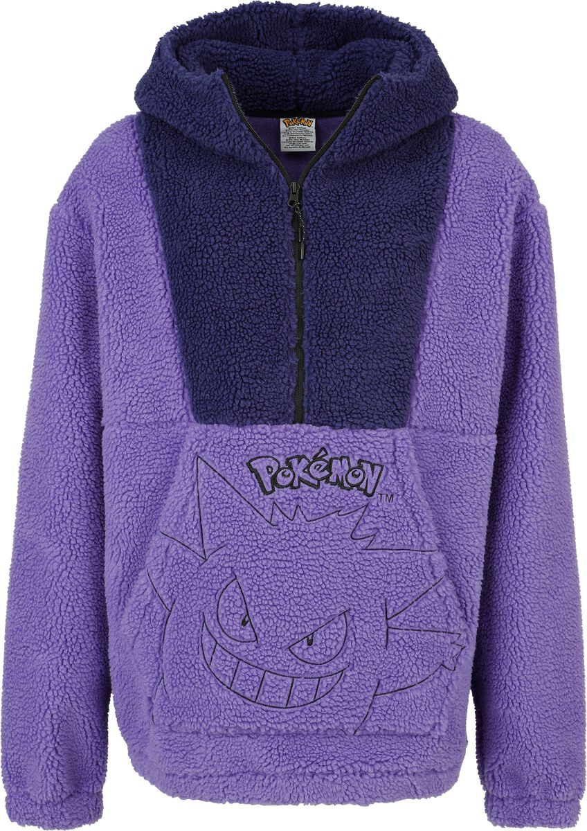 Felpa jogging  di Pokémon - Gengar - Sherpa - Uomo - lilla