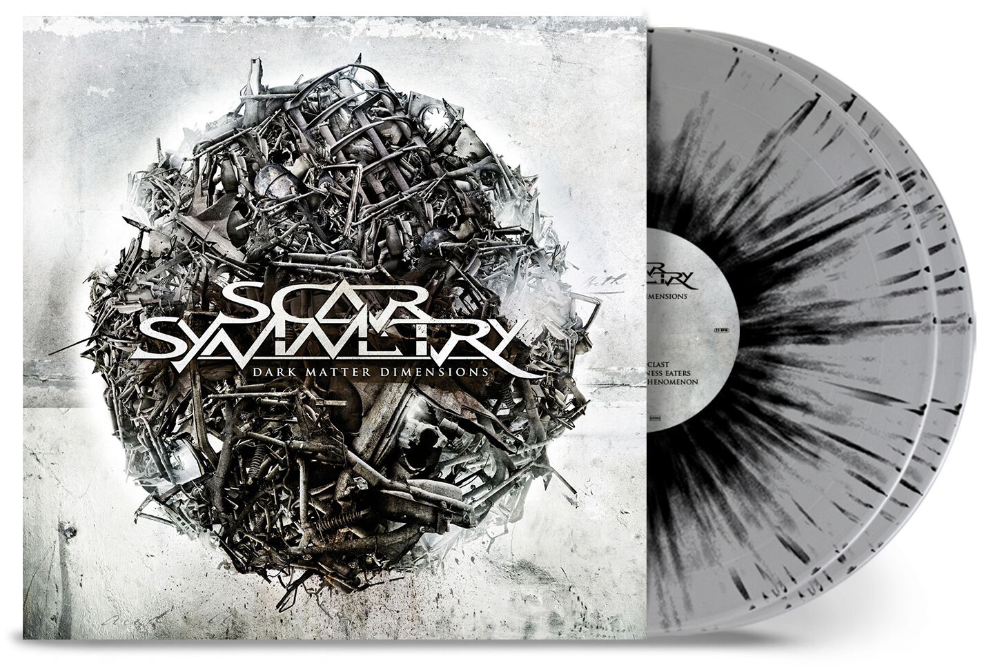 Dark matter dimensions von Scar Symmetry - 2-LP (Coloured, Gatefold, Limited Edition, Re-Release)